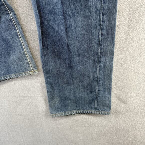Diesel Jeans Men’s 31 Fits 30x30 Blue Kratt Straight Vintage Y2K Button Fly - Picture 8 of 16